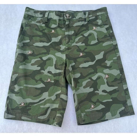 Vineyard Vines Other - Vineyard Vines Shorts Camo Breaker Boys Size 16 Surfing Dogs